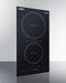12" Wide 115V 2-Zone Induction Cooktop, Cord Included
