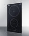 12" Wide 208-240V 2-Zone Induction Cooktop