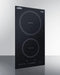 12" Wide 208-240V 2-Zone Induction Cooktop