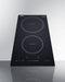 12" Wide 208-240V 2-Zone Induction Cooktop