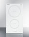 12" Wide 208-240V 2-Zone Induction Cooktop