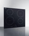 24" Wide 208-240V 4-Zone Induction Cooktop