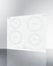 24" Wide 208-240V 4-Zone Induction Cooktop
