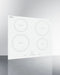 24" Wide 208-240V 4-Zone Induction Cooktop