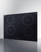 30" Wide 208-240V 4-Zone Induction Cooktop