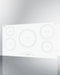 36" Wide 208-240V 5-Zone Induction Cooktop