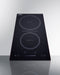 12" Wide 115V 2-Zone Induction Cooktop With Safety Shutoff