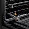 24 In. 3.2 Cu. Ft. Paramount Induction Range With 3 Element Cooktop And Electric Convection Oven In Black Stainless Steel