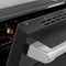 36 In. 5.2 Cu. Ft. Paramount Induction Range With 5 Element Cooktop And Electric Convection Oven In Stainless Steel With Black Matte Door