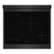 Autograph Edition 30 In. 4.2 Cu. Ft. Paramount Induction Range With 4 Element Cooktop And Electric Convection Oven In Black Stainless Steel With Polished Gold Accents