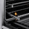 24 In. 3.2 Cu. Ft. Paramount Induction Range With 3 Element Cooktop And Electric Convection Oven In Satin Stainless Steel