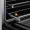 30 In. 4.2 Cu. Ft. Paramount Induction Range With 4 Element Cooktop And Electric Convection Oven In Satin Stainless Steel With Black Matte Door