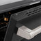 36 In. 5.2 Cu. Ft. Paramount Induction Range With 5 Element Cooktop And Electric Convection Oven In Satin Stainless Steel With Black Matte Door