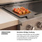 24 In. 3.2 Cu. Ft. Paramount Induction Range With 3 Element Cooktop And Electric Convection Oven In Satin Stainless Steel With White Matte Door