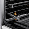 36 In. 5.2 Cu. Ft. Paramount Induction Range With 5 Element Cooktop And Electric Convection Oven In Satin Stainless Steel With White Matte Door