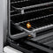 36 In. 5.2 Cu. Ft. Paramount Induction Range With 5 Element Cooktop And Electric Convection Oven In Satin Stainless Steel With White Matte Door