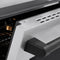 Autograph Edition 36 In. 5.2 Cu. Ft. Paramount Induction Range With 5 Element Cooktop And Electric Convection Oven In Satin Stainless Steel With Matte Black Accents