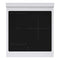 24 In. 3.2 Cu. Ft. Paramount Induction Range With 3 Element Cooktop And Electric Convection Oven In Stainless Steel With White Matte Door