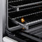24 In. 3.2 Cu. Ft. Paramount Induction Range With 3 Element Cooktop And Electric Convection Oven In Stainless Steel With White Matte Door