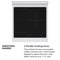 24 In. 3.2 Cu. Ft. Paramount Induction Range With 3 Element Cooktop And Electric Convection Oven In Stainless Steel With White Matte Door