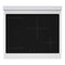 30 In. 4.2 Cu. Ft. Paramount Induction Range With 4 Element Cooktop And Electric Convection Oven In Stainless Steel With White Matte Door