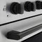 Autograph Edition 30 In. 4.2 Cu. Ft. Paramount Induction Range With 4 Element Cooktop And Electric Convection Oven In Stainless Steel With Matte Black Accents