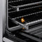 Autograph Edition 36 In. 5.2 Cu. Ft. Paramount Induction Range With 5 Element Cooktop And Electric Convection Oven In Stainless Steel With Champagne Bronze Accents