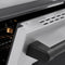 Autograph Edition 36 In. 5.2 Cu. Ft. Paramount Induction Range With 5 Element Cooktop And Electric Convection Oven In Stainless Steel With Matte Black Accents