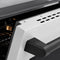 Autograph Edition 30 In. 4.2 Cu. Ft. Paramount Induction Range With 4 Element Cooktop And Electric Convection Oven In Stainless Steel With White Matte Door And Matte Black Accents