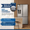 French 3-door Refrigerator With Water Dispenser