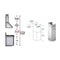 2-12 in. Short Chimney Pieces for 7.6 ft. to 8 ft. Ceilings