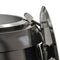 11.5 Qt. Round Countertop Black Stainless-Steel Food / Soup Kettle Warmer
