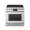 36-inch Dual-Fuel Professional Range with 6 Burners