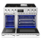 48-inch Dual-Fuel Professional Range with 6 Burners and Chromium Griddle