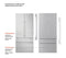 36-inch Built-in French Door Refrigerator