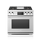 36-inch Gas Professional Range with 4 Burners and Chromium Griddle