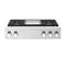 36-inch Gas Pro Rangetop 4 Burners and Griddle