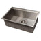 27 In. Garmisch Undermount Single Bowl Stainless Steel Kitchen Sink With Bottom Grid And Accessories