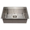 27 In. Garmisch Undermount Single Bowl Stainless Steel Kitchen Sink With Bottom Grid And Accessories