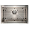 27 In. Garmisch Undermount Single Bowl Stainless Steel Kitchen Sink With Bottom Grid And Accessories