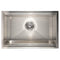 27 In. Garmisch Undermount Single Bowl Stainless Steel Kitchen Sink With Bottom Grid And Accessories