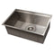 27 In. Garmisch Undermount Single Bowl Stainless Steel Kitchen Sink With Bottom Grid And Accessories