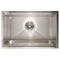 27 In. Garmisch Undermount Single Bowl Stainless Steel Kitchen Sink With Bottom Grid And Accessories