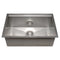27 In. Garmisch Undermount Single Bowl Satin Stainless Steel Kitchen Sink With Bottom Grid And Accessories