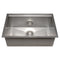 27 In. Garmisch Undermount Single Bowl Satin Stainless Steel Kitchen Sink With Bottom Grid And Accessories