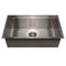 30 In. Garmisch Undermount Single Bowl Stainless Steel Kitchen Sink With Bottom Grid And Accessories
