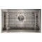 30 In. Garmisch Undermount Single Bowl Stainless Steel Kitchen Sink With Bottom Grid And Accessories