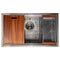 30 In. Garmisch Undermount Single Bowl Stainless Steel Kitchen Sink With Bottom Grid And Accessories