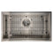 30 In. Garmisch Undermount Single Bowl Stainless Steel Kitchen Sink With Bottom Grid And Accessories