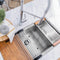 33 In. Garmisch Undermount Single Bowl Satin Stainless Steel Kitchen Sink With Bottom Grid And Accessories